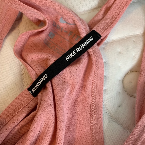 Nike Pink Cross Back Tank Top Size Small - Picture 4 of 5